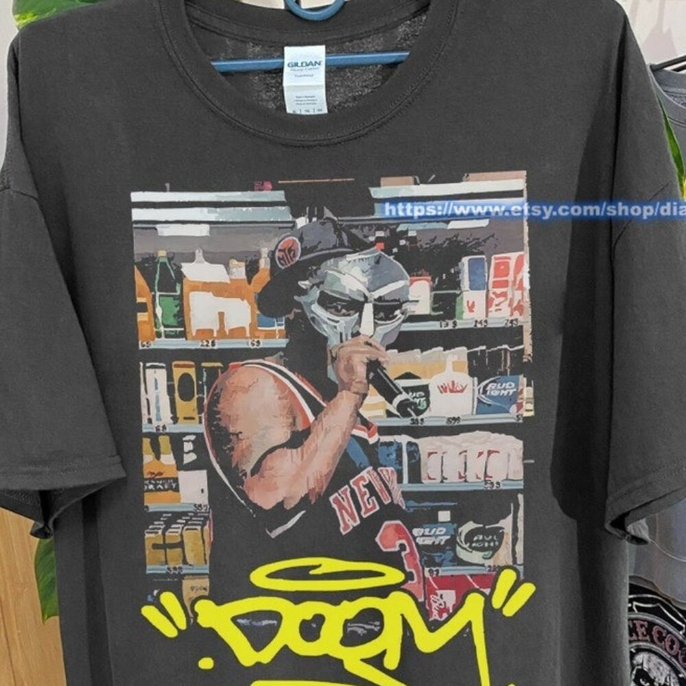 Mf Doom Rap Tee Shirt, Vintage Unisex Tee, Mf Doom Merch